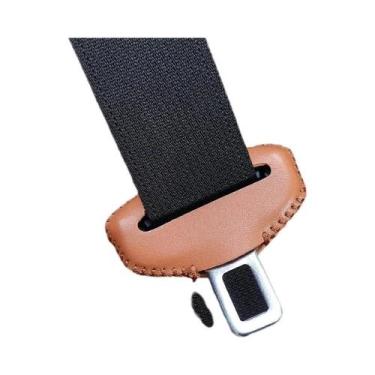 Imagem de Capa Protetora Universal De Couro PU Para Fivela De Cinto De Segurança