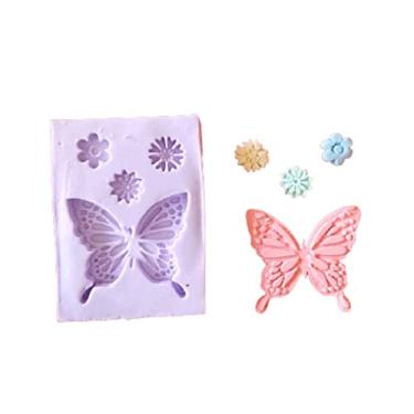 Imagem de Confeitaria dos moldes, F857 MOLDE DE SILICONE BORBOLETA CONFEITARIA BISCUIT