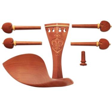 Imagem de Montagem trabalhado de Boxwood para violino 4/4
