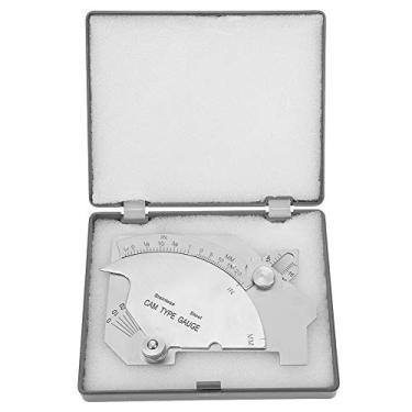 Imagem de Medidor de tipo de came de calibre de costura de soldagem compacto, calibre de solda para ferramenta de medida de solda Inspeção de costura de régua de solda