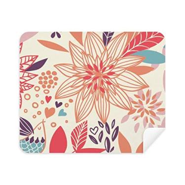 Imagem de Pano de limpeza de tinta de flor de lótus, 2 peças, tecido de camurça