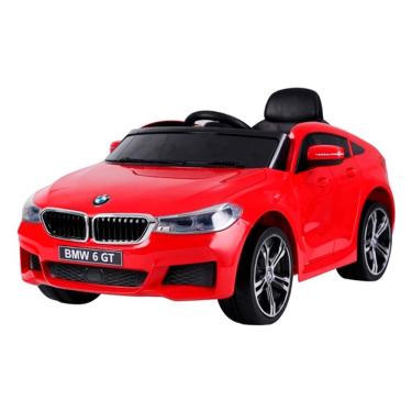 Imagem de Carro Elétrico Bel Brink BMW 6 GT Com Controle Remoto 12V Vermelho