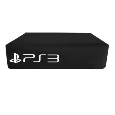 PS3 Slim Skin - Preto Fosco Mate - Pop Arte Skins