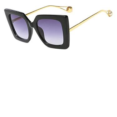 Imagem de Sexy Vintage Leopard Square Sunglasses Women Luxury Sun Glasses Female Big Frame Gradient Fashion Oculos De Sol,1,China