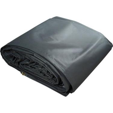 Imagem de Lona tatame emborrachada preta ringue octógono 2x2 metros