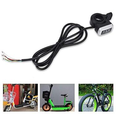 Imagem de Controlador de velocidade de disparador de dedo esquerdo/direito de 36V para bicicleta E, ciclo elétrico, mountain bike, adequado para guidão de 22,5 mm e acelerador M365