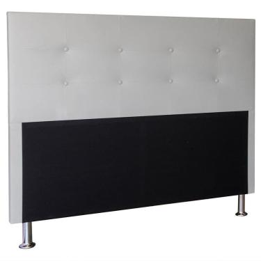 Imagem de Cabeceira Berlim 1,60 Cm Cama Box Queen Corino Branco