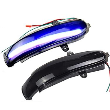 Imagem de Indicador de luz de seta dinâmico LED espelho lateral para Mercedes Benz W203 S203 CL203 C Classe 2001 2002 2003 2004 2005 2006 2007