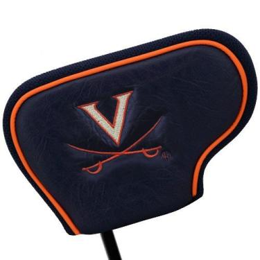 Imagem de Team Golf NCAA Virginia Cavaliers Golf Club Blade Putter Headcover, serve na maioria dos tacos de putter, Scotty Cameron, Taylormade, Odyssey, Titleist, Ping, Callaway