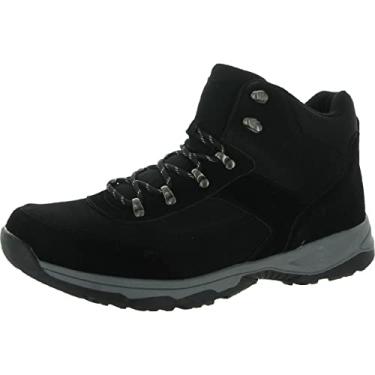 Imagem de Rockport Mens Dickinson Hiker Leather Comfort Hiking Boots Black 13 Medium (D)