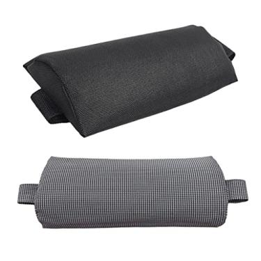 Imagem de Generic Almofadas de Travesseiro Dobrável de 2 Peças pa Espreguiçadeiras pa Livre