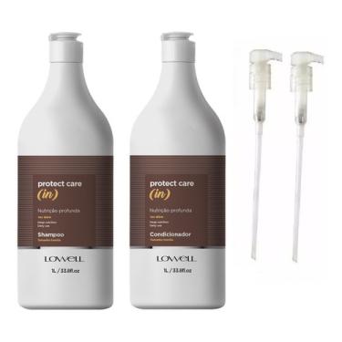 Imagem de Lowell Protect Care Power Nutri Kit 1l Shampoo Condicionador