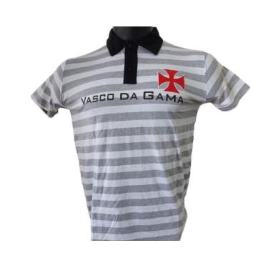 Imagem de Camisa Polo Vasco Da Gama Listrada - Spr