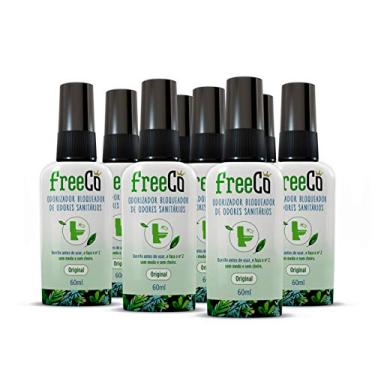 Imagem de Freeco Kit 12X60Ml Freecô Bloqueador De Odores Sanitários
