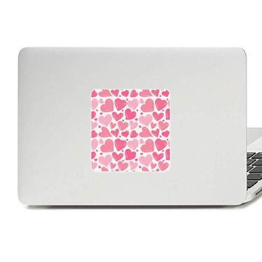 Imagem de Adesivo de vinil paster para laptop e decoração de PC com coração fofo rosa