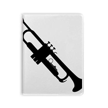 Imagem de Diário de capa macia para caderno de som vitalidade música clássica da Horn
