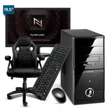 Imagem de Computador Completo Neologic Home Nli83862 Amd Ryzen 5 5600G (3.9Ghz 16Mb) 8Gb Ssd 480Gb + Cadeira