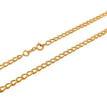 Imagem de Cordão Corrente Masculina Groumet Oca 2,8mm 60cm Ouro 18k 750 Acompanha Estojo e Certificado