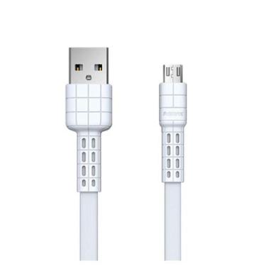 Imagem de Cabo Micro Usb - Remax - Branco - Carga Rápida 2.4a, CABOS PARA CELULA