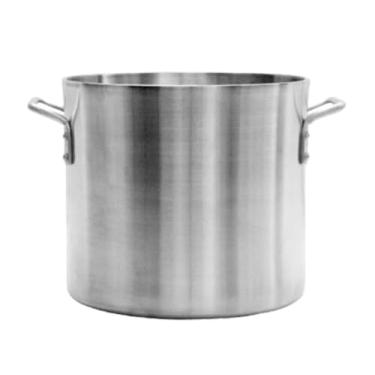 Imagem de FSE ALSKSP611 Pote de estoque, 100 qt, 50-3/20.3 cm de diâmetro x 46 cm A, 5.1 cm de comprimento para cabo rebitado, alumínio, espessura de parede de 6 mm, seguro para lava-louças, elétrico padrão,