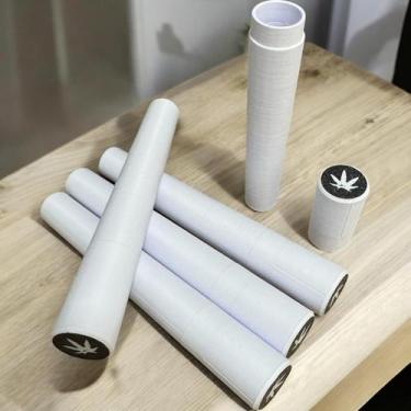 Imagem de Tubete Liso Mocó Kit Com 5 Unidades - FLEX3D, BRANCO