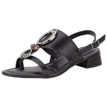 Imagem de Sandália Feminina Salto Grosso Dakota Y8191