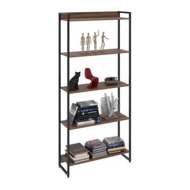 Imagem de Estante Multiuso Para Escritório Industrial 05 Prateleiras Areta 186x8