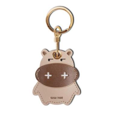 Imagem de Porta-chaves compatível com couro Apple AirTag Brown - XSUIOY