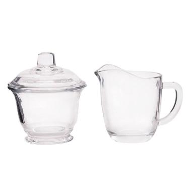 Imagem de Açucareiro e Jarra Leite Vidro 200ml - Wincy