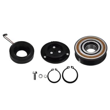 Imagem de labwork Kit de montagem de embreagem de compressor A/C para Toyota Tacoma 2.7L 4.0L 3.5L 2005-2015 Kit de reparo Bobina de rolamento de polia de placa