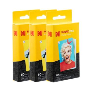 Imagem de Kodak 2"x3" Premium Zink Photo Paper (120 Pack) Compatible with Kodak Smile, Kodak Step, PRINTOMATIC