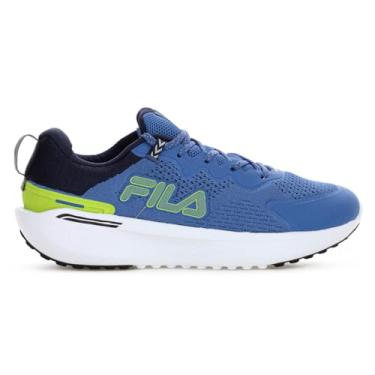 Imagem de Tenis Fila Duality 2 Masculino, Federal Blue/Navy/Acid Lime, 42