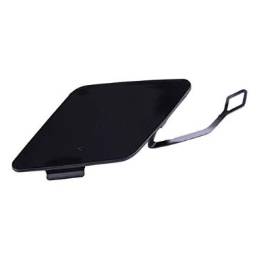 Imagem de Tampa de gancho de reboque para para-choque traseiro de carro preta