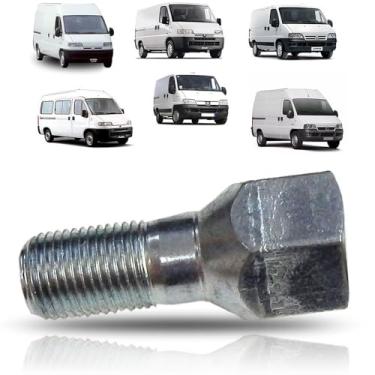 Imagem de Parafuso da Roda Aro 16 Ducato Jumper Boxer 1995 96 97 98 99 00 01 02 03 04 05 06 07 08 09 10 11 12 13 14 15 16 17