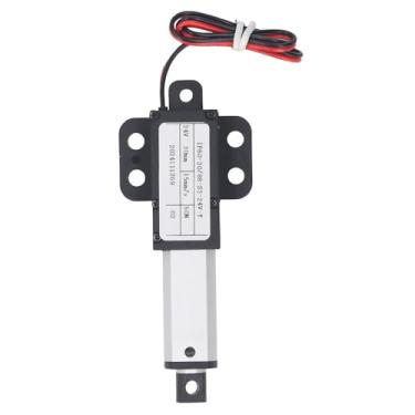 Imagem de MUNEFE Mini Atuador Linear Elétrico, Haste Elétrica à Prova de Água, Atuador Micro Linear para Automação Residencial 24V 30mm Curso 50N Impulso