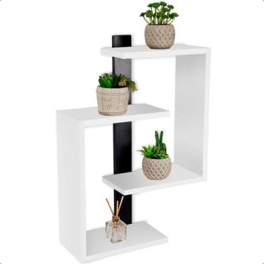 Imagem de Prateleira Nicho Suspenso Decorativo De Parede Madenza - Loja da Isa, 