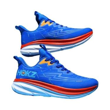 Imagem de Tênis Masculino Respirável Antiderrapante Para Corrida Com Amortecimen