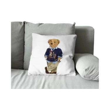Imagem de Capa De Almofada Macia Com Desenho De Urso P-Polo Para Sofá De Fazenda