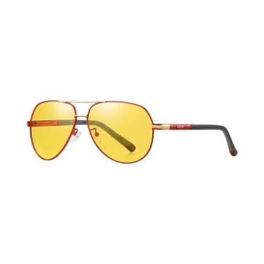 Imagem de Óculos De Sol Masculinos Polarizados UV400 Estilo Fashion BARCUR Óculo