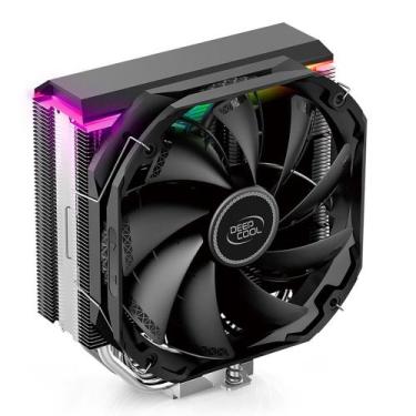 Imagem de Cooler processador amd/intel deepcool as500 preto r-as500-bknlmn-g