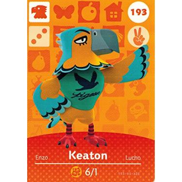 Imagem de Nintendo Animal Crossing Happy Home Designer Amiibo Card Keaton 193/200 USA Version