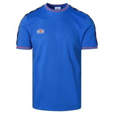 Imagem de Umbro Camisa masculina inspirada no futebol, Azul, P