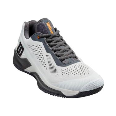 Imagem de WILSON Tênis feminino Rush Pro 4.0 Shift, Balada azul/ébano/laranja tigre, 40