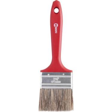 Imagem de Pincel 2.1/2 Cerda Gris Cabo Plástico Para Tintas Latéx E A - Nove54