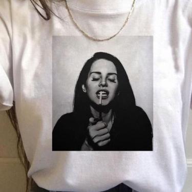 Imagem de Camiseta Camisa Básica  Algodão Lana Del Rey - loja dinka, P