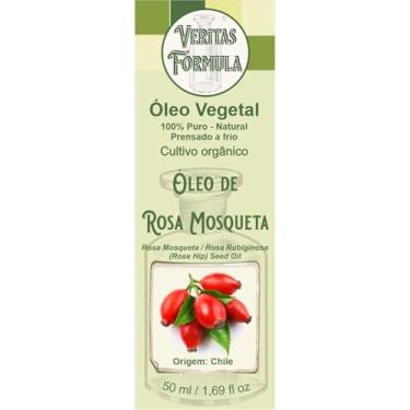 Imagem de Óleo Vegetal de Rosa Mosqueta Prensado a Frio – 100% Puro e Natural | Nutrição e Regeneração para Pele e Cabelos | Vegano – 50ml | Origem Chile