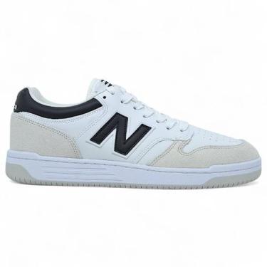 Imagem de Tenis New Balance Masculino 480 Nb Low Casual, Branco, 44