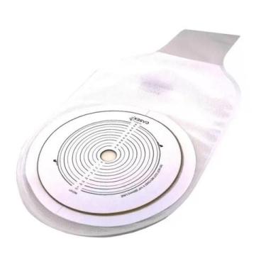 Imagem de Bolsa De Colostomia Karaya Transparente Recortável Até 64Mm - Casex