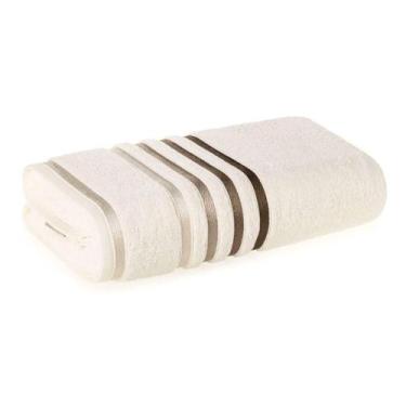 Imagem de Toalha de Banho Karsten Lumina 70X140, UN, IVORY-GREIGE