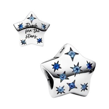 Imagem de Pingentes De Lua, Estrela E Sol Em Prata Para Pulseira 925 DIY Joias P